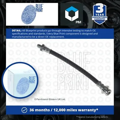 Brake Hose Fits MITSUBISHI SPACE RUNNER N18W 2.0D 92 To 99 Hydraulic Blue Print • $13.59