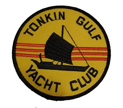 Tonkin Gulf Yacht Club Patch Usn Navy Vietnam War Veteran Junk  • $10.99