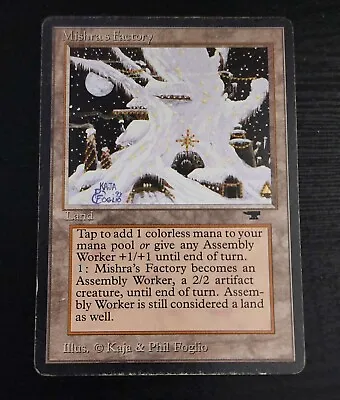MTG Mishra's Factory Winter Version (Heavily Played) • $180