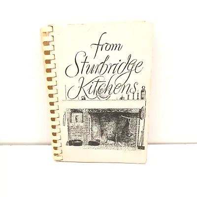 Favorite Recipes From Sturbridge Church Kitchens  Massachusetts 1980 Women's • $15.99