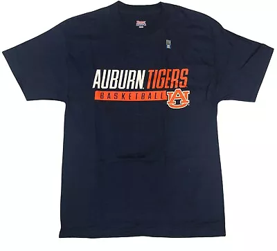 Auburn Tigers Basketball  NCAA Men's Hanes Beefy T-Shirt Navy • $14.95