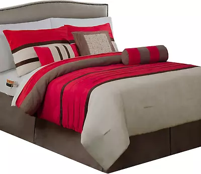 12-Piece Bed-In-A-Bag Cirena Microsuede Comforter Collection With 6-Piece Sheet • $123.64