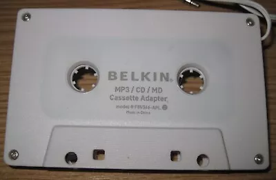 Belkin Car Cassette Adapter MP3/CD/MD • £1.50