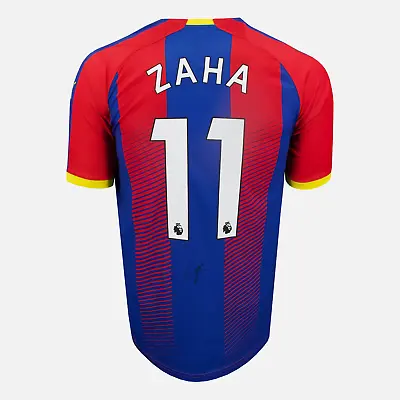 £274.99 • Buy Wilfried Zaha Signed Crystal Palace Shirt 2018-19 Home [11]