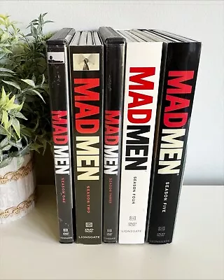 Mad Men - Seasons 1-5 (5 Box Lot) Most Discs Look New/Excellent TV Drama Series • $24.90