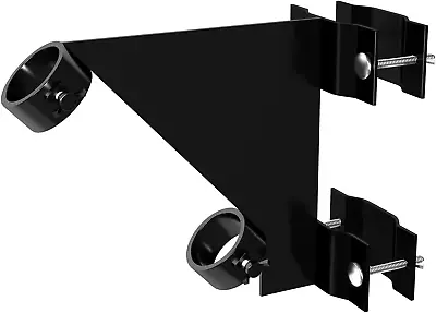 Flag Pole Holder Flag Pole Bracket For Balcony Railing Fence 1 Pack (Black) • $16.12