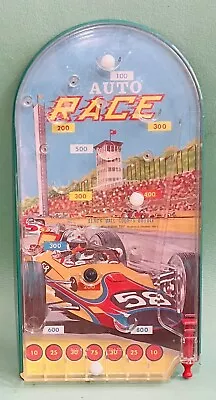 Vintage Wolverine Toy Co - Auto Racing Action Marble Pinball Game Handheld  • $12.99
