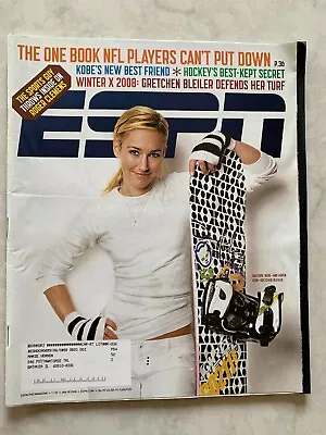 ESPN Magazine January 28 2008 Gretchen Bleiler On Cover • $4.99