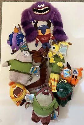 Disney Pixar Monsters University Plush Lot Of 10 • $59.99