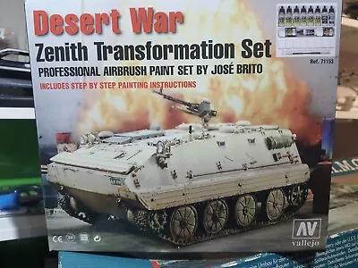 VALLEJO 71153 Model Air - Desert War Zenith Transformation [PAINT SET] • £22