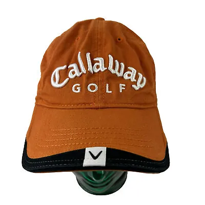 New Era Callaway Golf Embroidered HX Tour FT-3 Hat Orange/White • $39.99