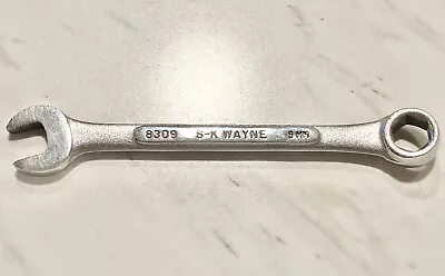 S-K Wayne USA Tools 8309 9mm Combination Wrench USA Made Vintage • $10