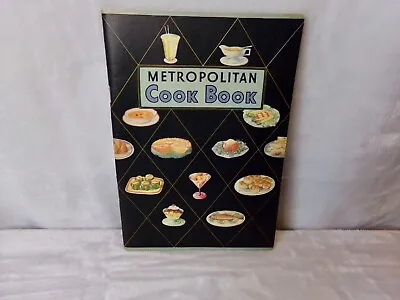 VINTAGE Promotional METROPOLITAN COOK BOOK Met Life Insurance 1930’s ~VERY NICE! • $12.45