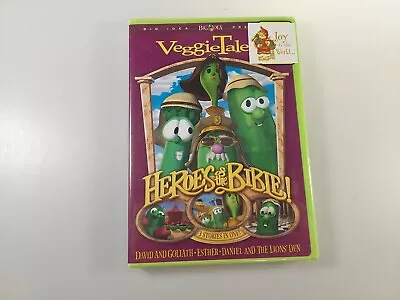 VeggieTales - Heroes Of The Bible (DVD 2002) Big Idea FREE SHIPPING  • $11.29