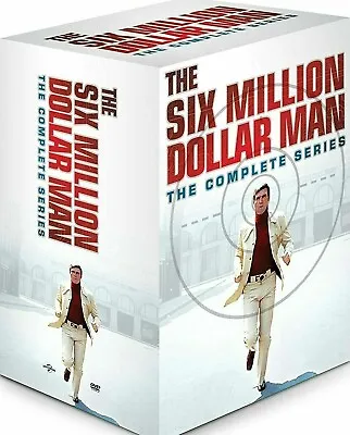 The Six Million Dollar Man The Complete Series Seasons 1-5 (DVD 33-discs Boxset) • $53.80