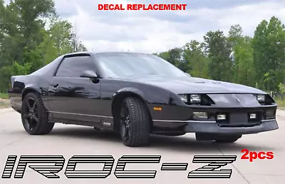 $20 • Buy IROC-Z Camaro Door Graphic Decal 1985 1986 1987 1988 1989 1990 IROCZ IROC Z Z28
