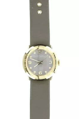 Marc By Marc Jacobs MBM1287 Amy Gold Tone Grey Watch 134501 • $109.65