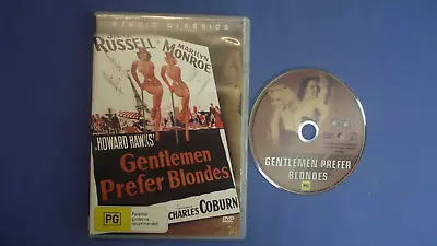 Gentlemen Prefer Blondes Marilyn Monroe Studio Classics - DVD - R4 • $8.45