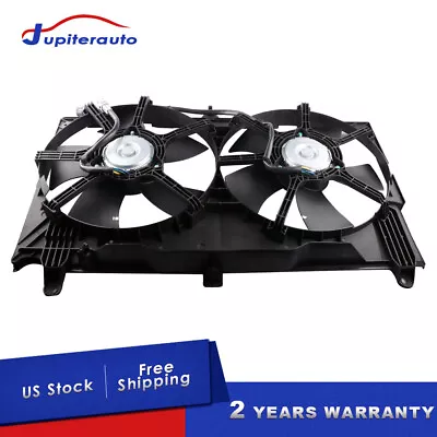 Dual Radiator Cooling Fan Assembly For 2003-06 Nissan 350Z 2003-07 Infiniti G35 • $77.95