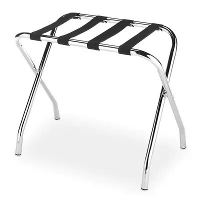 Chrome Metal Luggage Rack14.9  X 26.1  X 21.1  • $23.47