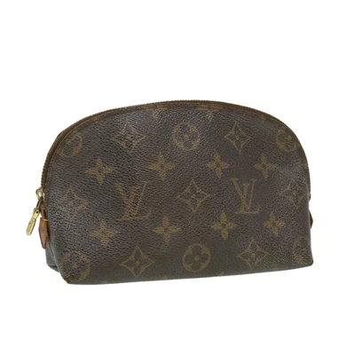 £110.75 • Buy LOUIS VUITTON Monogram Pochette Cosmetic PM Pouch M47515 LV Auth 30029
