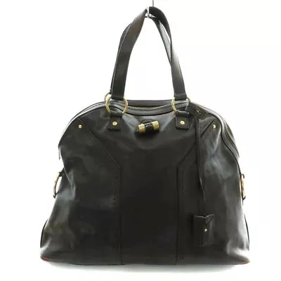 Yves Saint Laurent Rive Gauche Muse Tote Bag Handbag Leather • £199.23