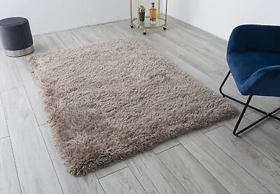 A.Unique Home Shaggy Premium Rug 120cm X 170cm In A Variety Of Colours(2500GSM) • £44.99
