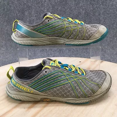 Merrell Shoes Womens 8 Castle Rock Road Glove Dash 2 Running Sneaker J48782 Gray • $17.59