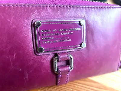 Marc By Marc Jacobs Pink Zip Around Wallet/purse • £42
