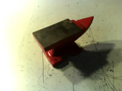 Vintage Grizzly Anvil Small Mini Red Jewelers Tool 5  Long 2.5  Tall • $10