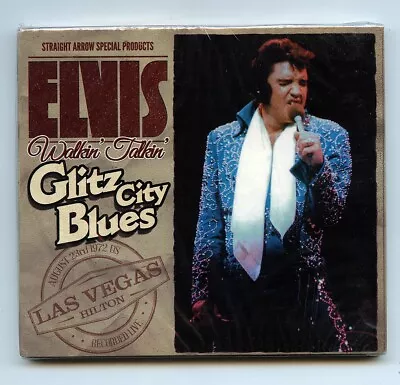 Rare Elvis Presley CD - Walkin' Talkin' Glitzy City Blues - Import - NEW~SEALED • $29.99