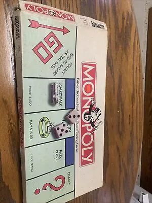 Vintage Monopoly Board Game Parker Brothers • $10.25