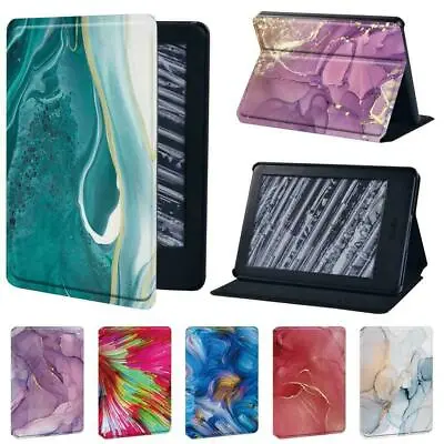 £7.99 • Buy Print PU Leather Stand Cover Case For Amazon Kindle 8/10th Paperwhite 1/2/3/4/5