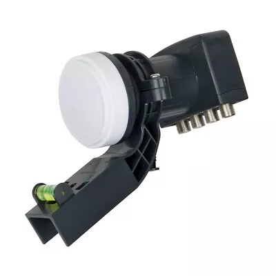 LABGEAR VK4L Universal QUAD LNB  With Bracket FOR MARK 4 SKY DISH NOT FOR SKY Q • £15.99