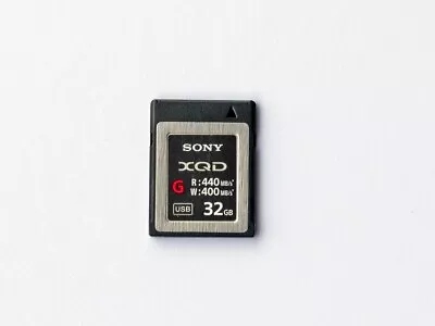 Sony 32GB XQD G Series 440MB/s 400MB/s Memory Card • £35