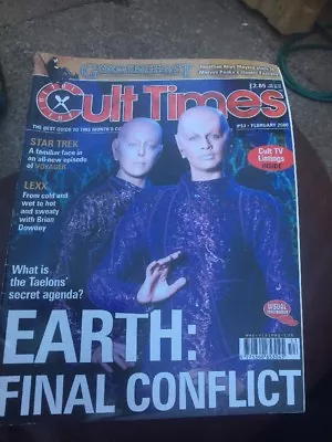 Cult Times  53 February 2000 Earth Final Conflict • £5