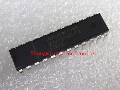 50PCS MAX7219CNG MAX7219 DIP-24 LED Display Driver IC • $38.40