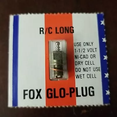 R/C Long Fox Glo Plug 1-1/2 Volt • $21.99