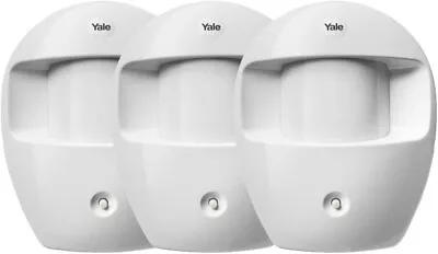 Yale Smart Home Alarm System Motion Detector Pet Friendly EF-PETPIR Pack Of 3 • £30.99