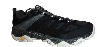 Merrell Men's Moab 3 Hiking Shoes BLACK NOIR J036281W US Size 8 W EU 41.5 • $41.59