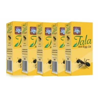 £32.11 • Buy 5 X 20 Ml  Tala Ant Egg Oil Permanent Hair Removal Reducing %100 Natural (20ml )