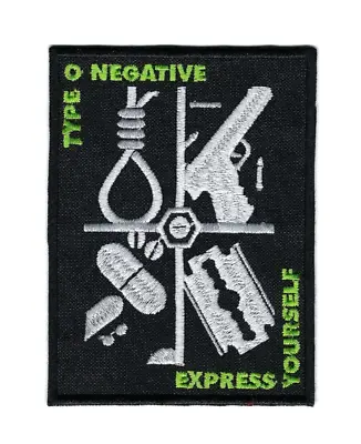 Type O Negative Express Yourself Patch | American Gothic Metal Rock Band Logo • $6.99