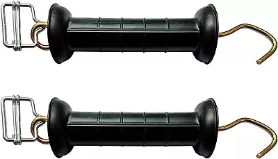 QMARK 2 Pack Electric Fence Gate Electric Fence Gate Handle With Poly Tape Buck • $23.11