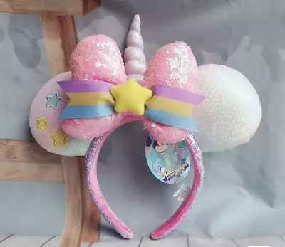 Disney 2023 Spring Unicorn Minnie Mouse Ear Headband • $14.55