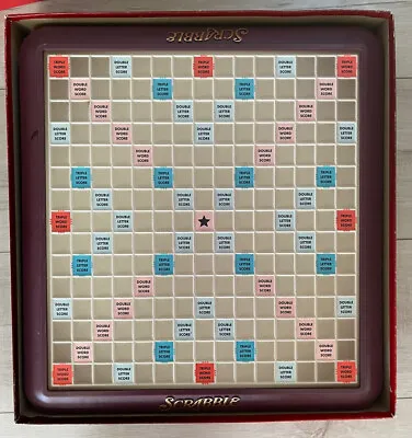 Scrabble Deluxe Turntable Replacement Rotating Board NO Tiles Vintage 2001 • $29.97