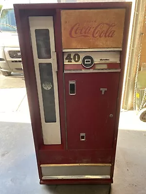 1964 Vintage Coca-Cola Soda Bottle Vending Machine ~ It Works! Model# CSS-64FS • $695