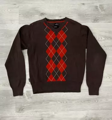 Marc Ecko Argyle Men's V-Neck Sweater Medium M • $19.99