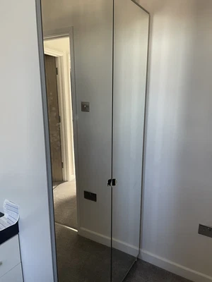 £65 • Buy Double Mirrored Wardrobe Vikedal Ikea