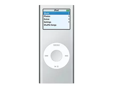 Genuine Apple IPod Nano 2nd Generation A1199 4GB 1.5 LCD MP3 Media Player Silver • $39