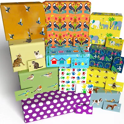 £5.95 • Buy Wrapping Paper - 100% Recycled - Made In The UK - Vegan Friendly - Biodegradable